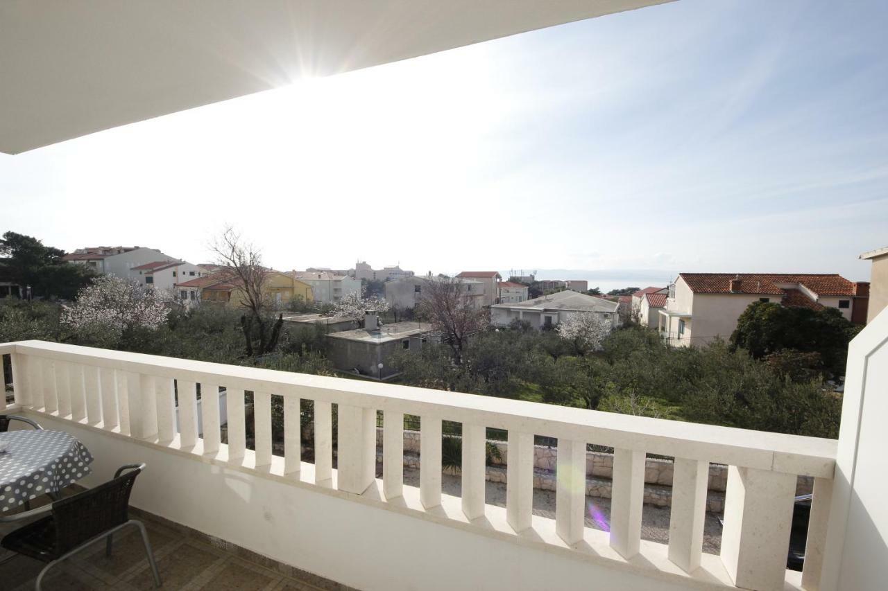Apartmani Znaor Baška Voda Kültér fotó
